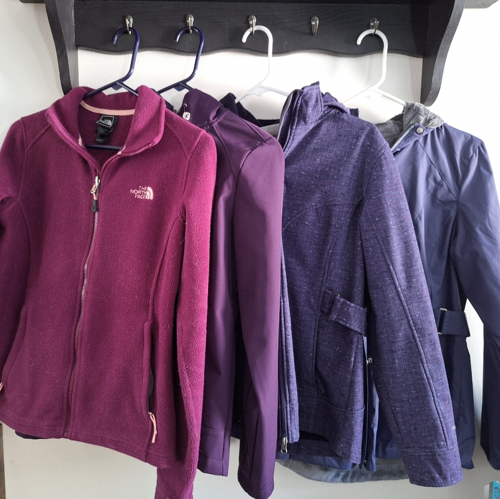Size Small Purple Coat Lot